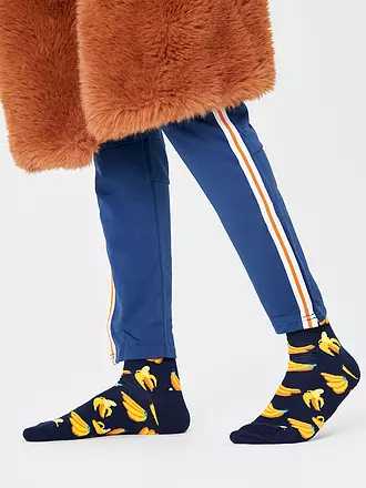 HAPPY SOCKS | Damen Socken BANANA 36-40 dark blue / navy | 
